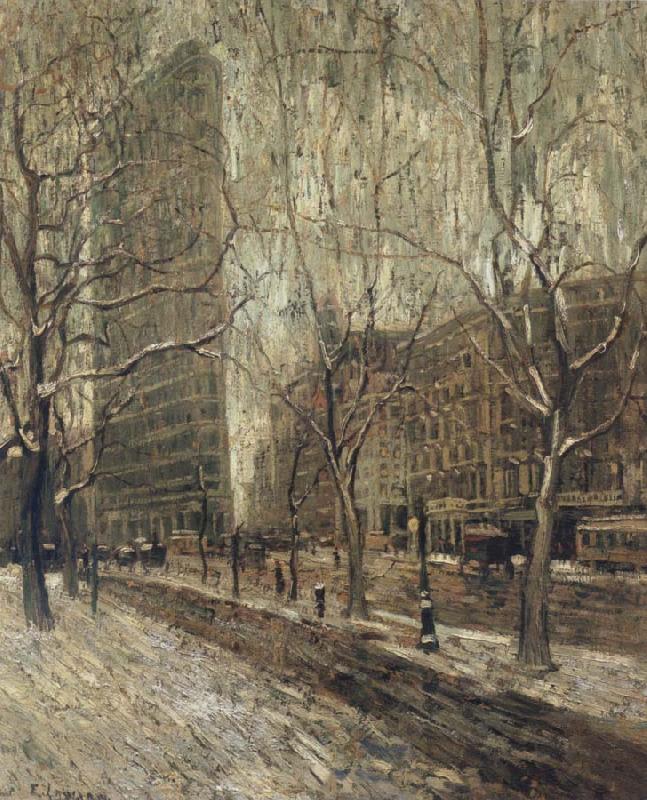 Ernest Lawson The Flatiron Building